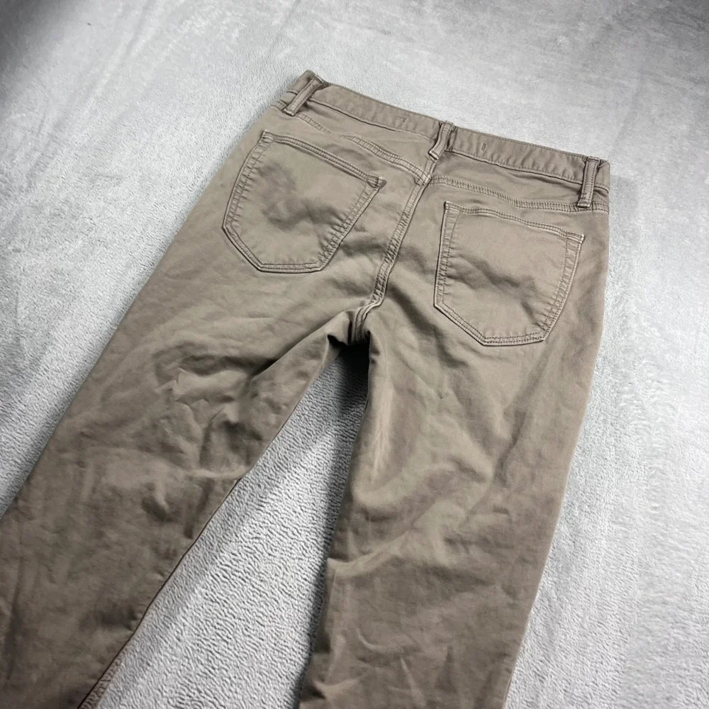 Banana Republic Travel Jean Mens 30x30 Slim Fit‎ Taupe Brown Stretch Pants